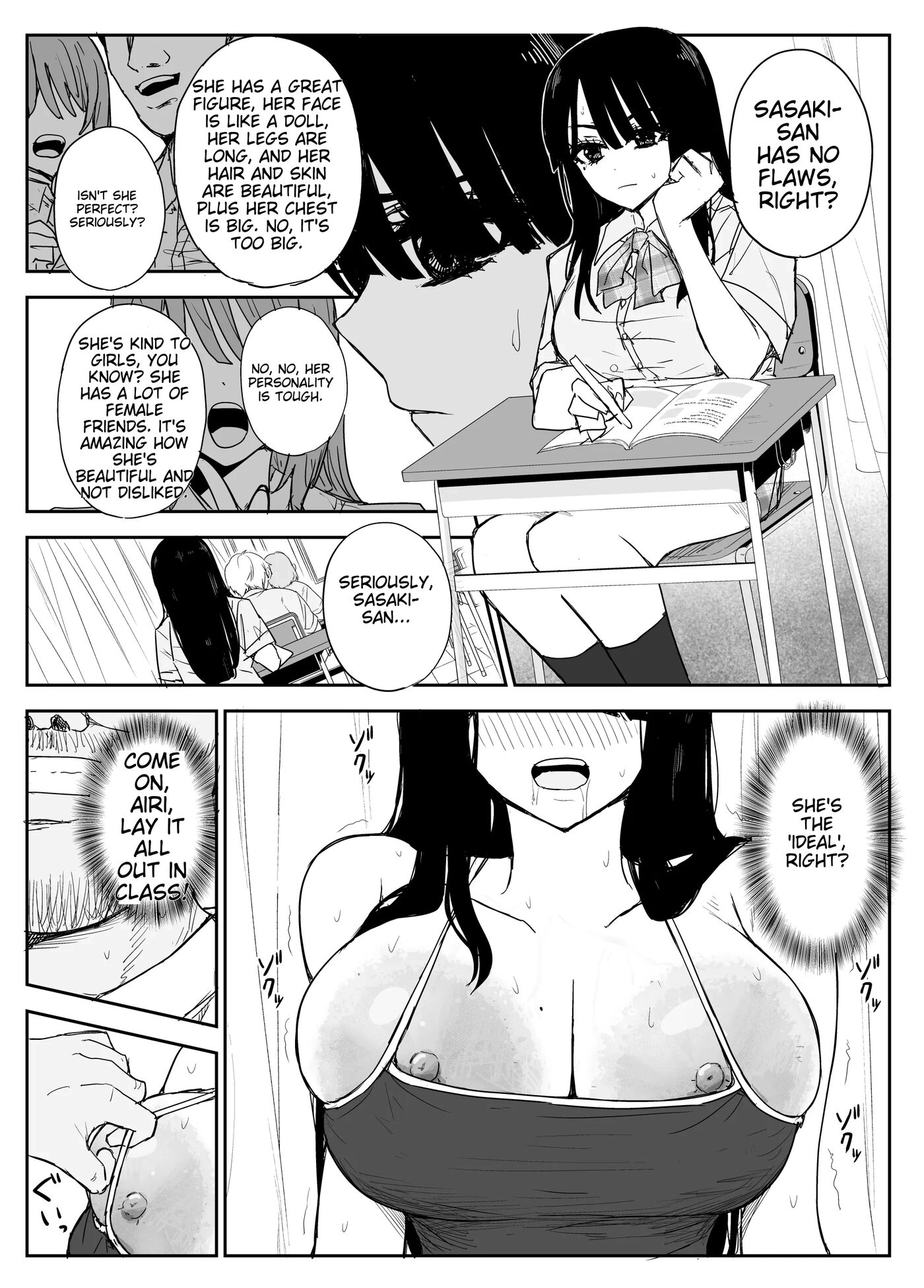 Kiss-sex Diary With My Student ~big Boobs, Big Areolas, French Kiss, And Saliva Exchange Sex With My 'student'~ Chapter 2000 Page 36